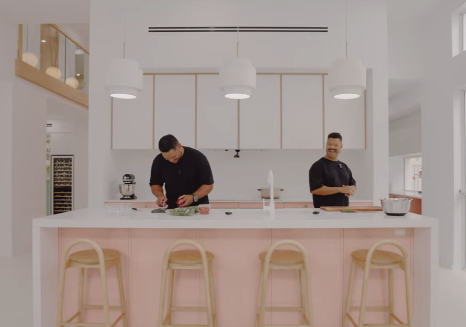 Will and Justin Wexler kitchen